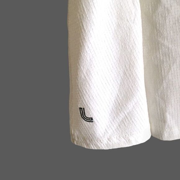 LOLE Sleeveless Tennis Athletic Mini Dress White  L - Picture 3 of 5